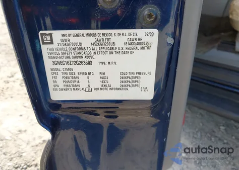 2002 Chevrolet Suburban 1500 Lt from USA, damaged, VIN 3GNEC16Z72G263603